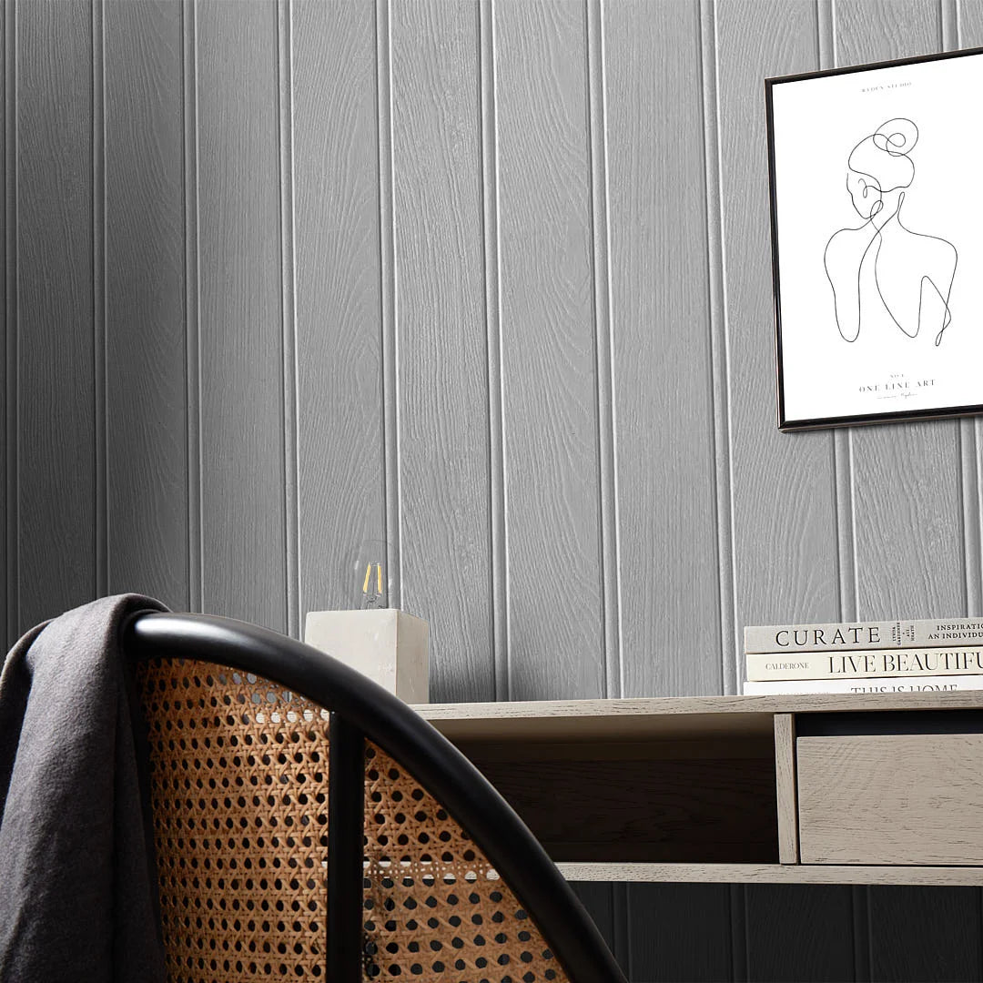 Beadboard Wallpaper That Looks Like