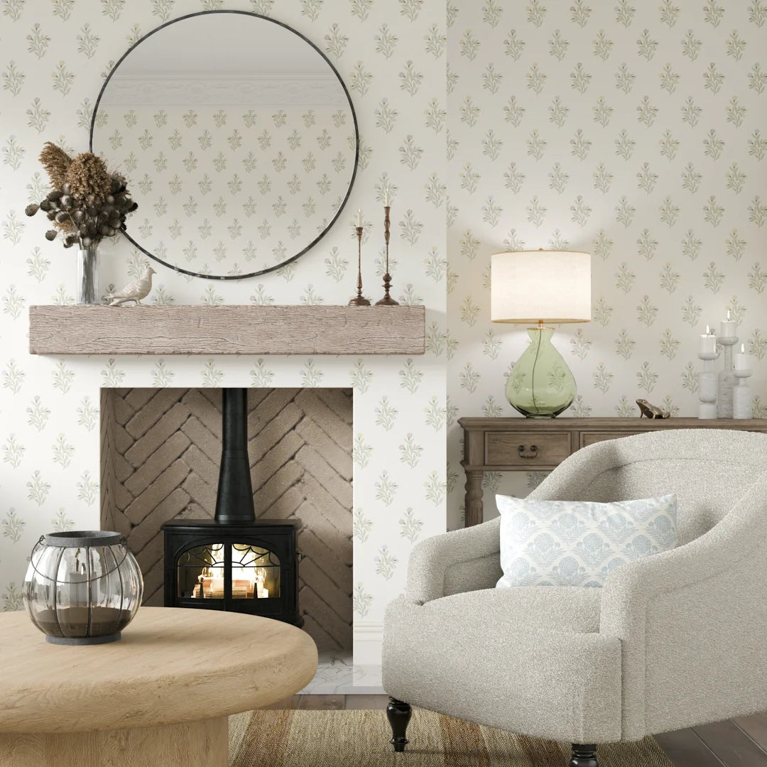 Irish Meadow Wallpaper Coole Swan