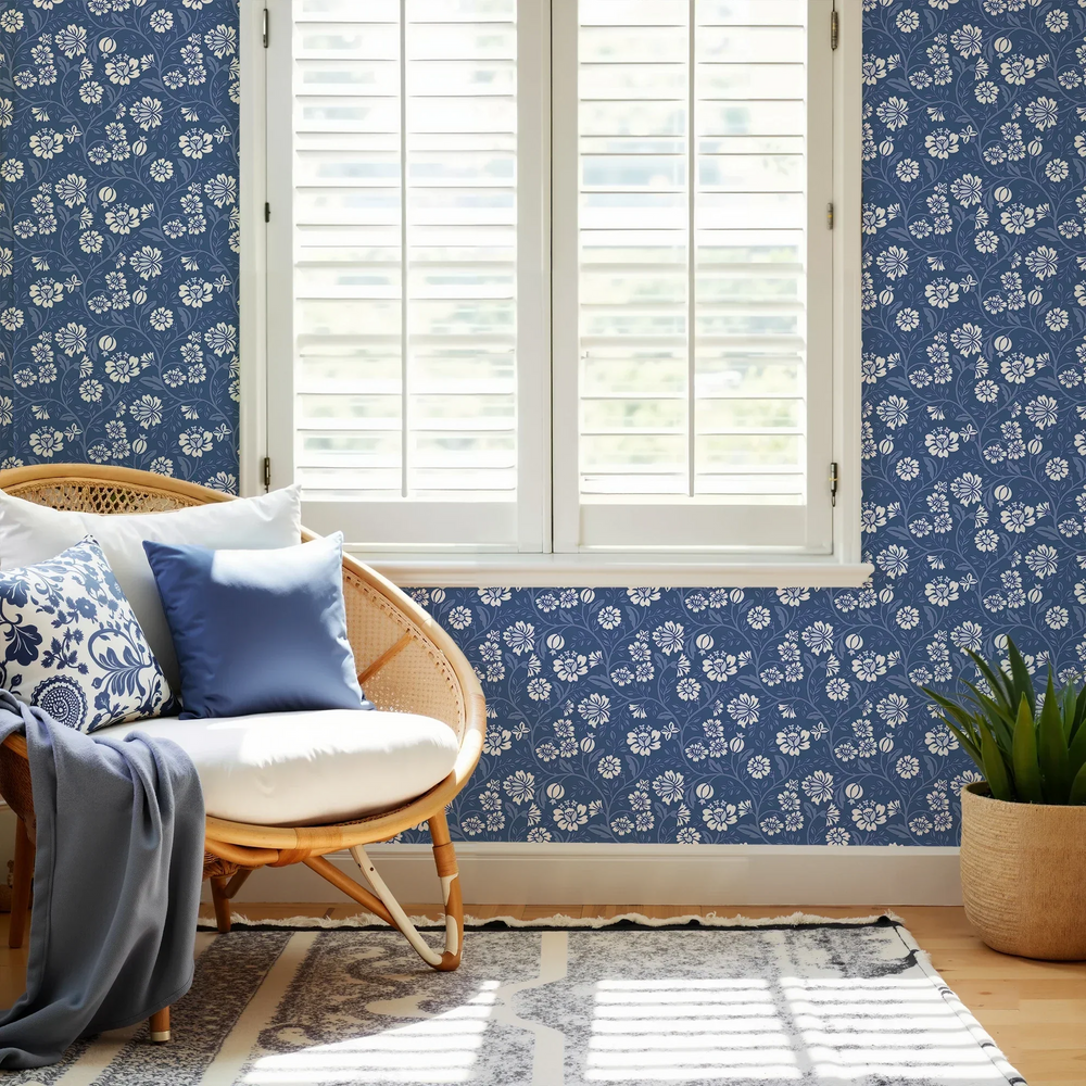 How to Wallpaper Around a Window