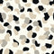 Abstract Spot Wallpaper in Neutrals and Black