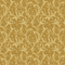 Antique Leaf Wallpaper in Ochre
