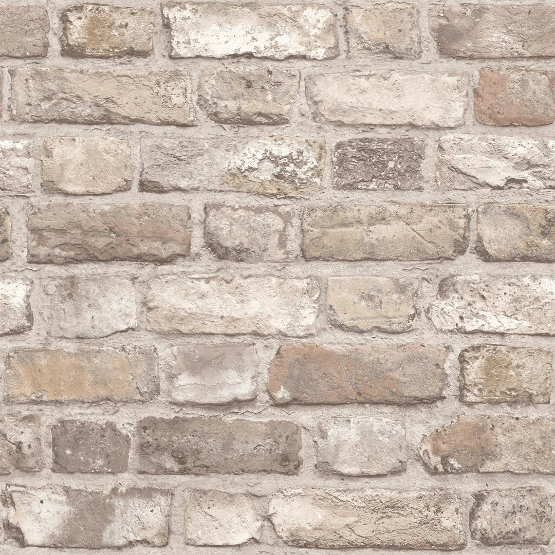 Bricks & Bricks WK16-1614 10 Meter x 21 Inches Brick Wallpaper - 57.41 Sq.  Ft.