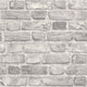 Battersea Brick Wallpaper in Grey
