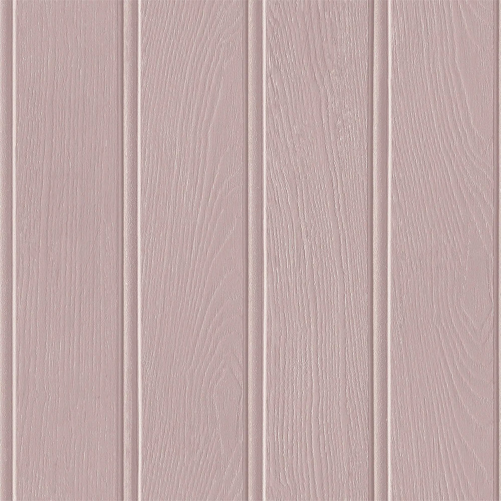 Sample of Beadboard Panel wallpaper in Blush Pink