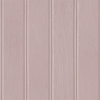 Beadboard Panel Wallpaper in Blush Pink
