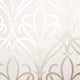 Camden Damask Wallpaper in Neutral and Gold