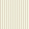 Classic Stripe Wallpaper in Magnolia and Sandstone