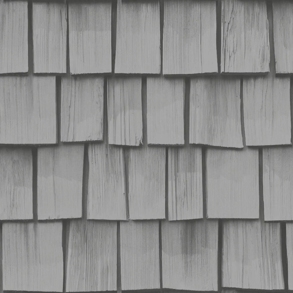 Colorado Wood Tile Wallpaper in Light Grey