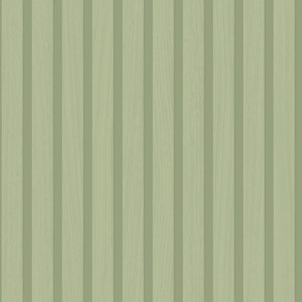Contemporary Wood Slat Wallpaper in Green