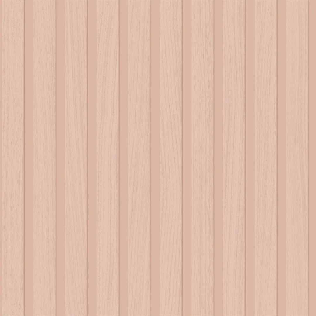 Wood Slat by Albany - Walnut - Wallpaper : Wallpaper Direct