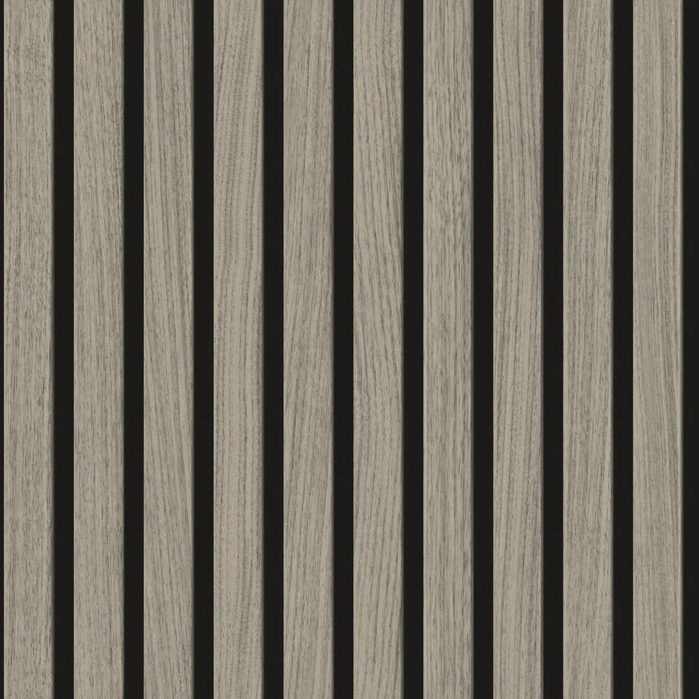 Sample of Contemporary Wood Slat Weathered Oak