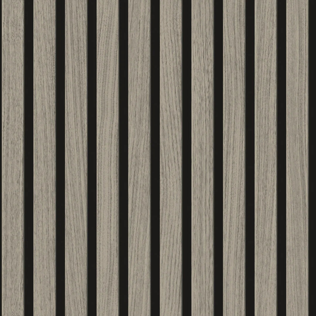 Sample of Contemporary Wood Slat Weathered Oak