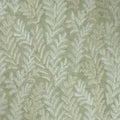 Darjeeling Leaf Metallic Wallpaper in Sage Green and Ivory with Gold Sparkle