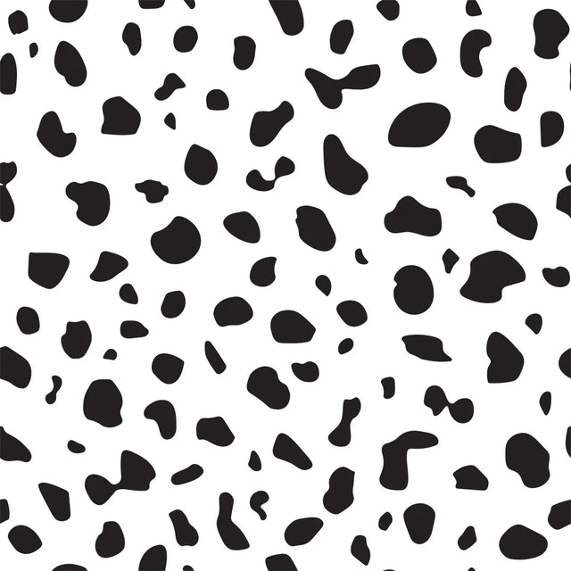 Lots of Spots Wallpaper Black and White