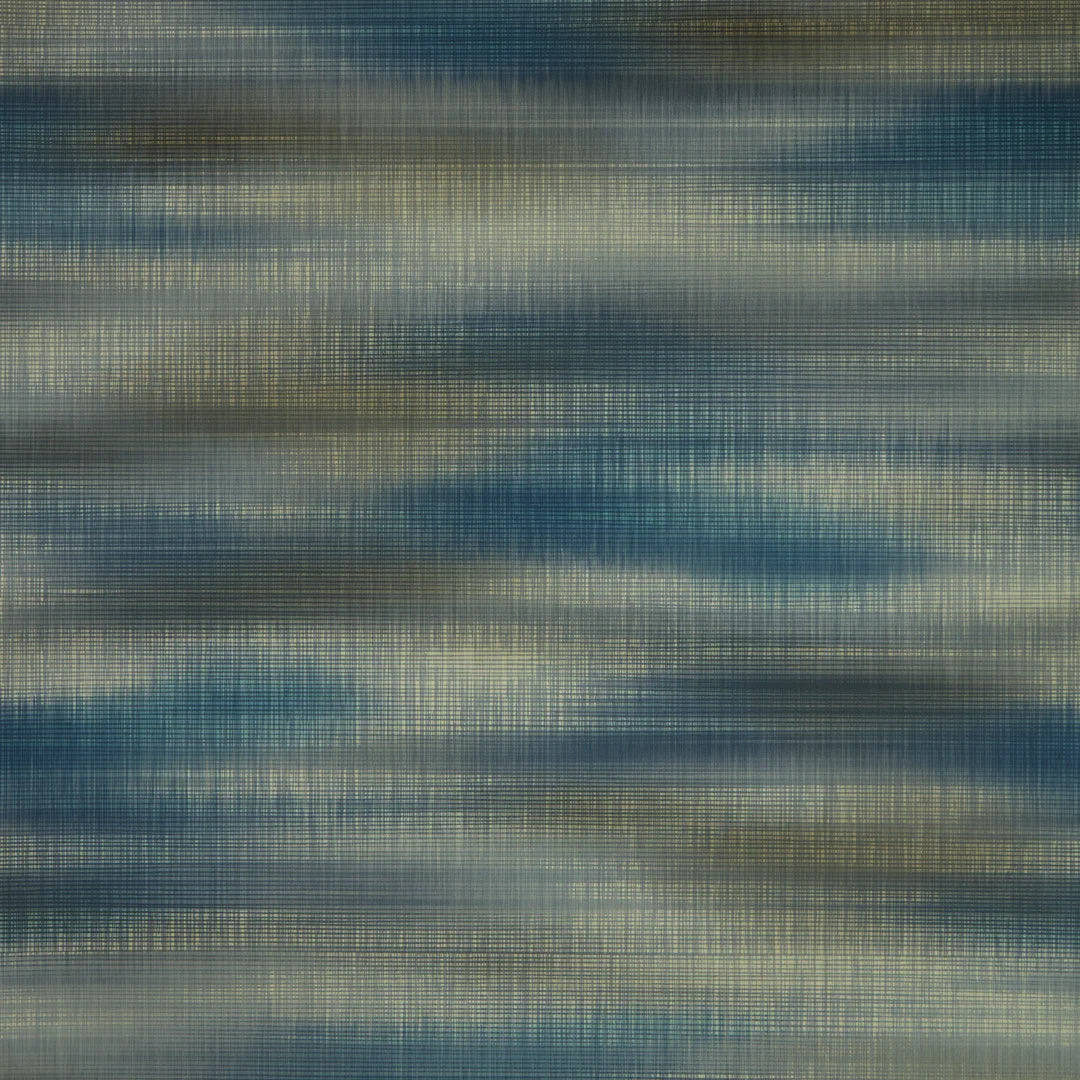 Sample of Lucia Wallpaper in Blue and Gold