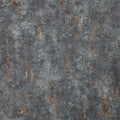 Sample of Mercury Wallpaper in Charcoal and Copper
