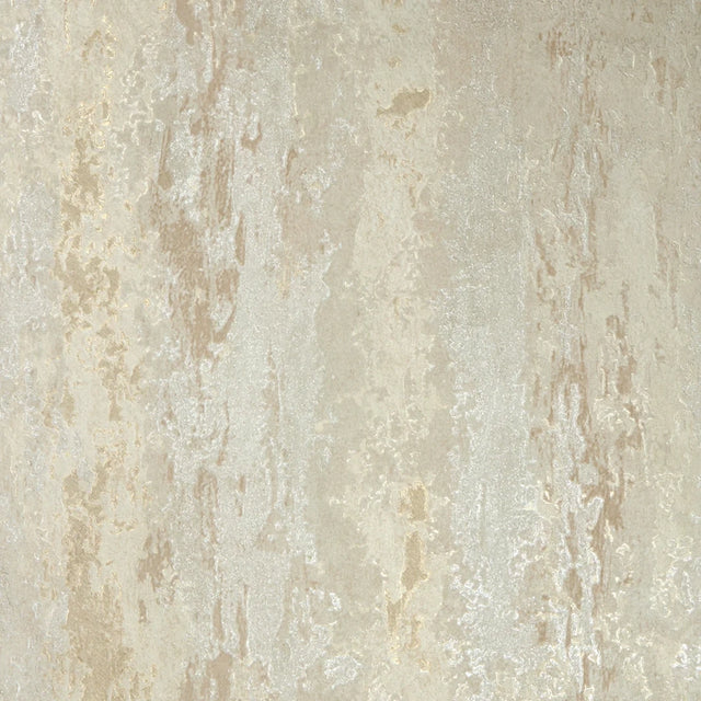 Nova Metallic Wallpaper in Cream with Silver Sparkle