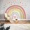 Over The Rainbow Full Wall Mural in Rainbow Pastels