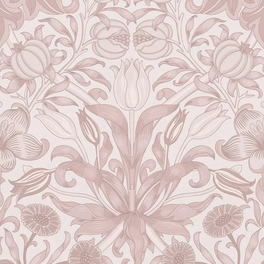 Pomegranate Grove Wallpaper in Soft Pink