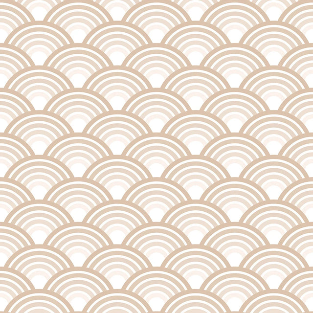 Rainbow Magic Wallpaper in Beige
