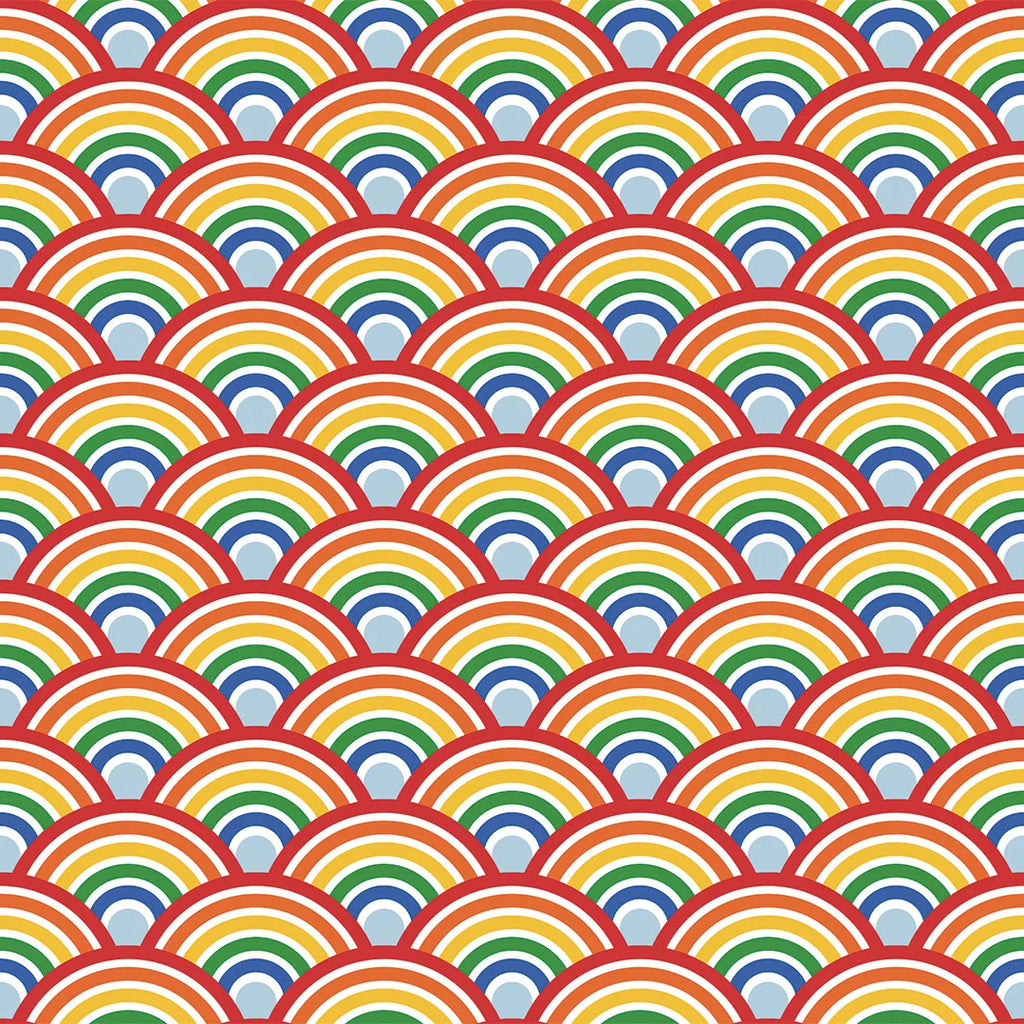 Rainbow Magic Wallpaper in Multicoloured Brights