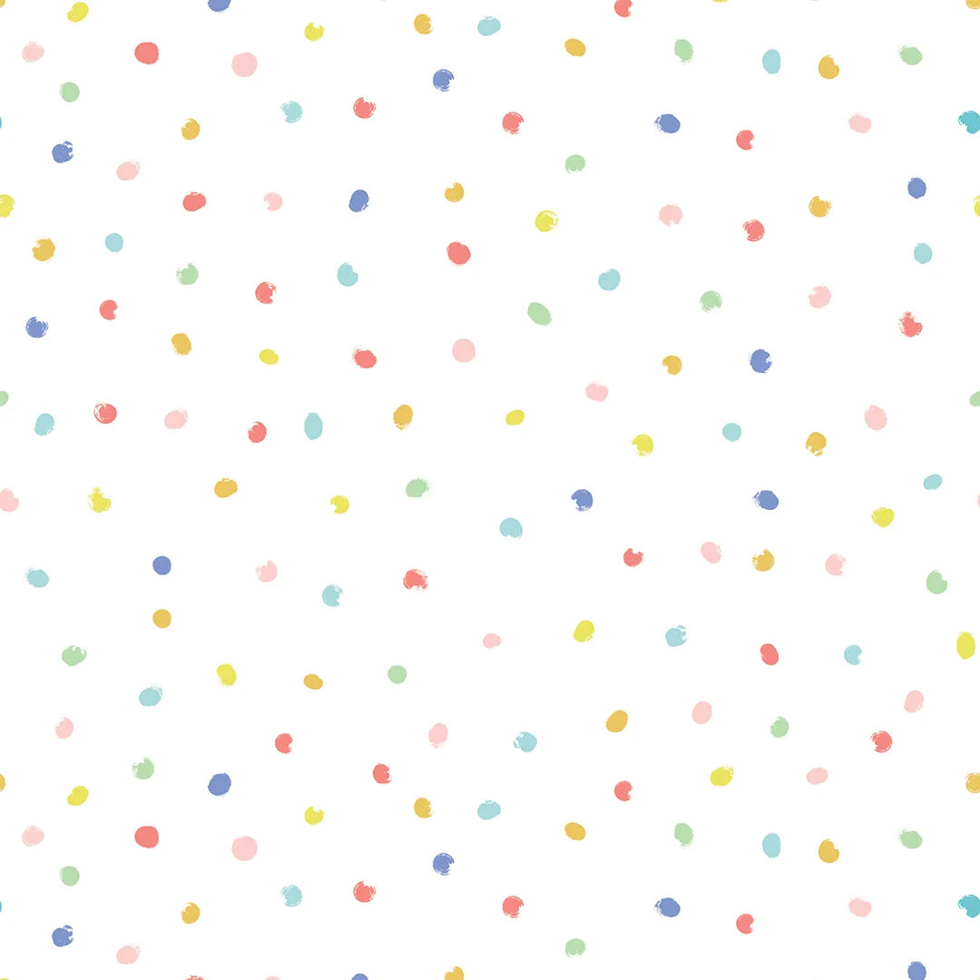 Sample of Spots and Dots Wallpaper in Multicoloured