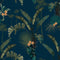 Tropical Paradise Wallpaper in Navy