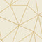 Zara Wallpaper in Cream and Gold