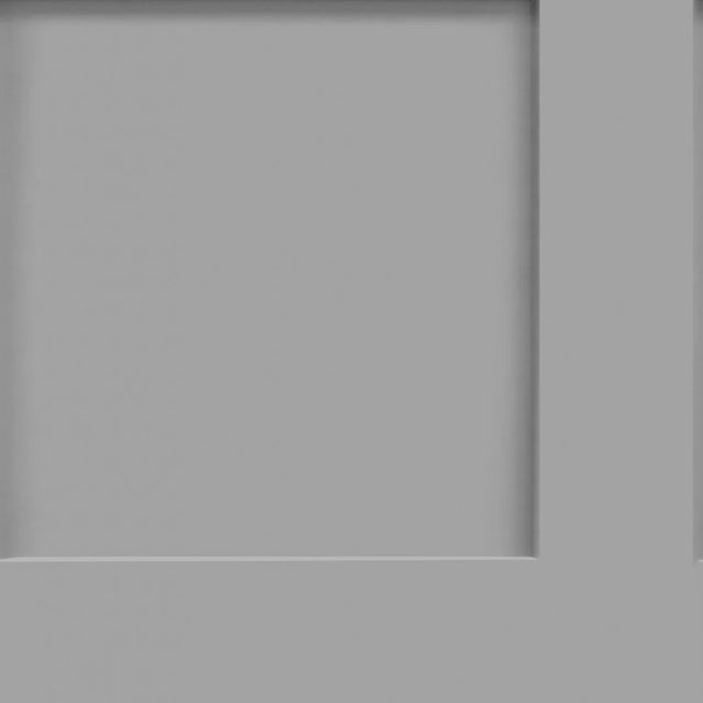 Contemporary Wood Panel Wallpaper in Soft Grey