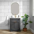 Florence Marble Wallpaper in Charcoal Grey