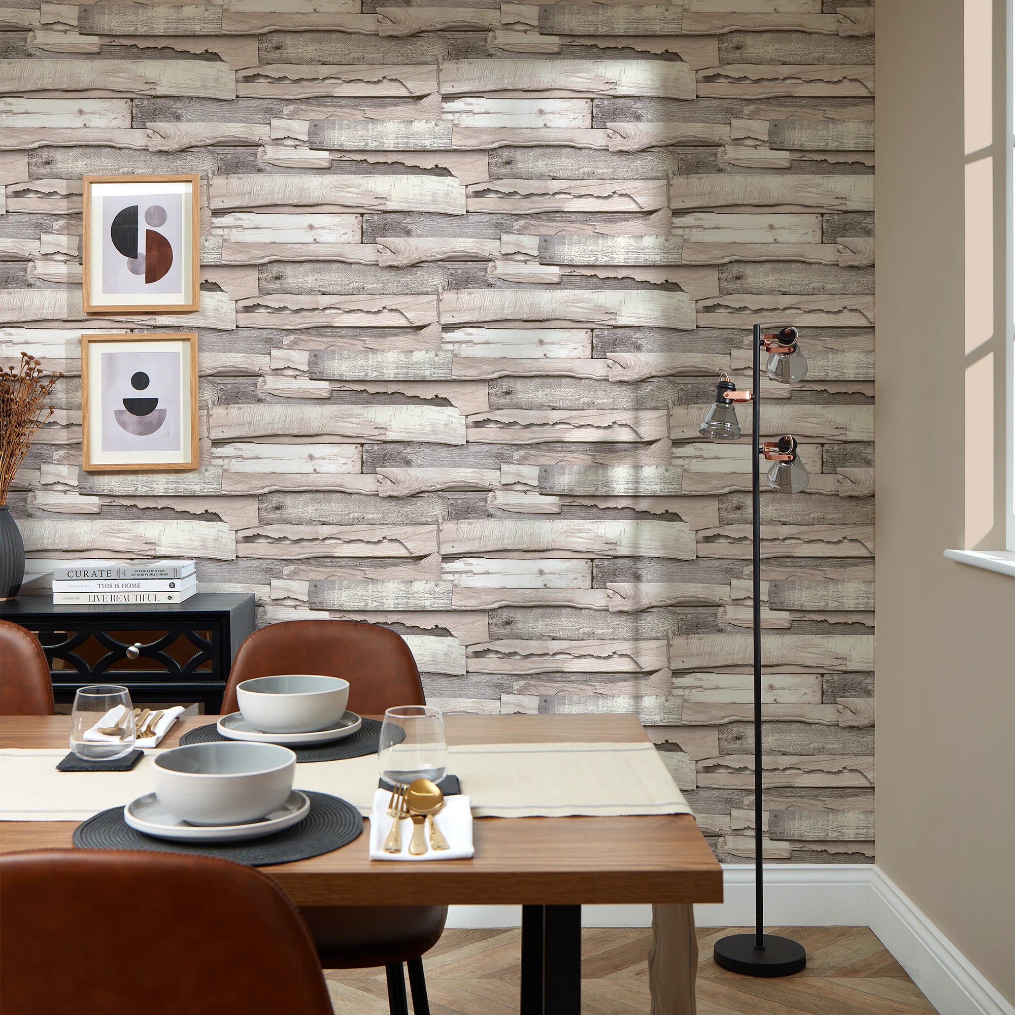 Rustic Stone Wall – custom wallpaper – Photowall