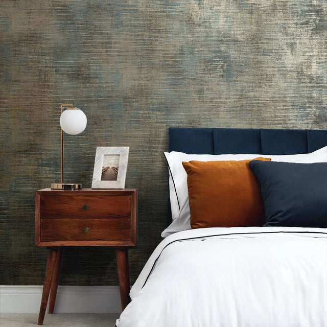 Midtown Wallpaper in Rust