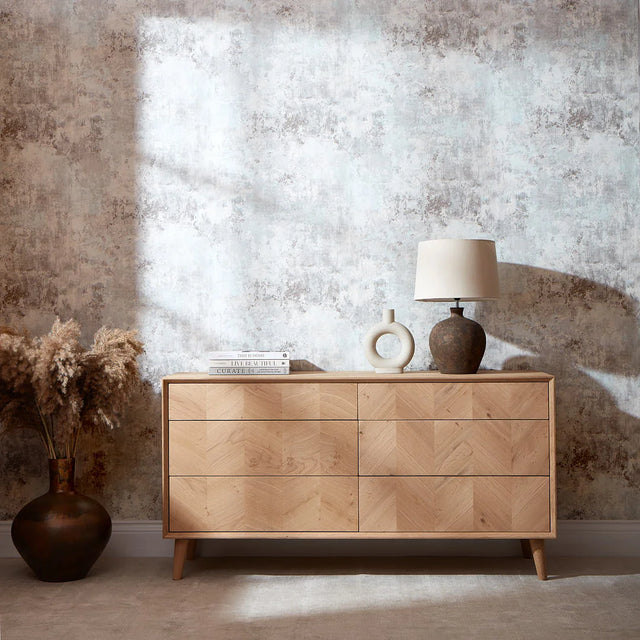 Madison Avenue Wallpaper in Light Grey