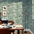 New Forest Toile Wallpaper in Green