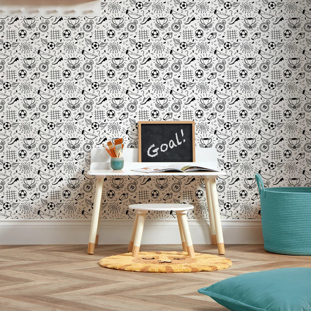 The Champions Wallpaper in Monochrome