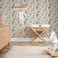 Vintage Explorer Wallpaper in Earthy Tones