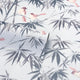 Birds and Bamboo Wallpaper in Grey