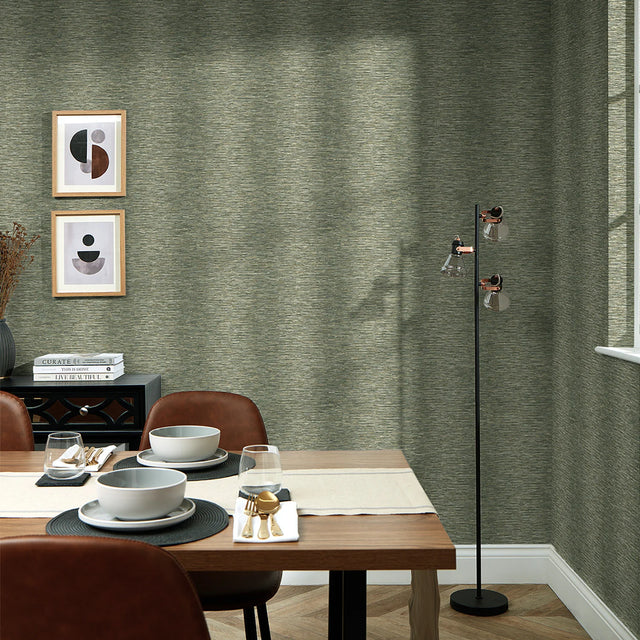 Camille Wallpaper in Green