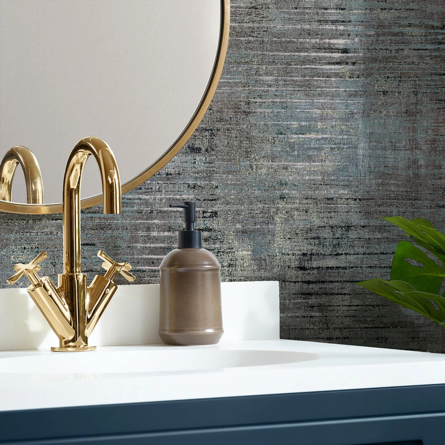 Midtown Wallpaper in Blue – I Love Wallpaper