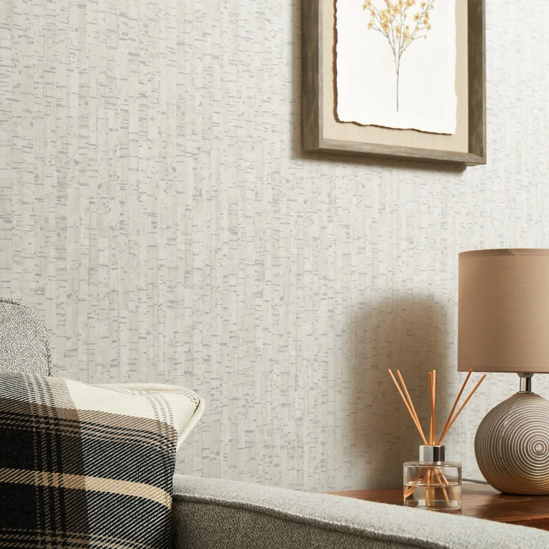 Champagne Dots Wallpaper Gold/White - Mullers Paint & Design Co.