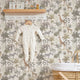 Vintage Explorer Wallpaper in Earthy Tones