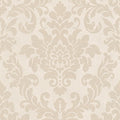 Diamonds Damask Glitter Wallpaper Beige, Cream