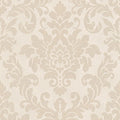 Diamonds Damask Glitter Wallpaper Beige, Cream