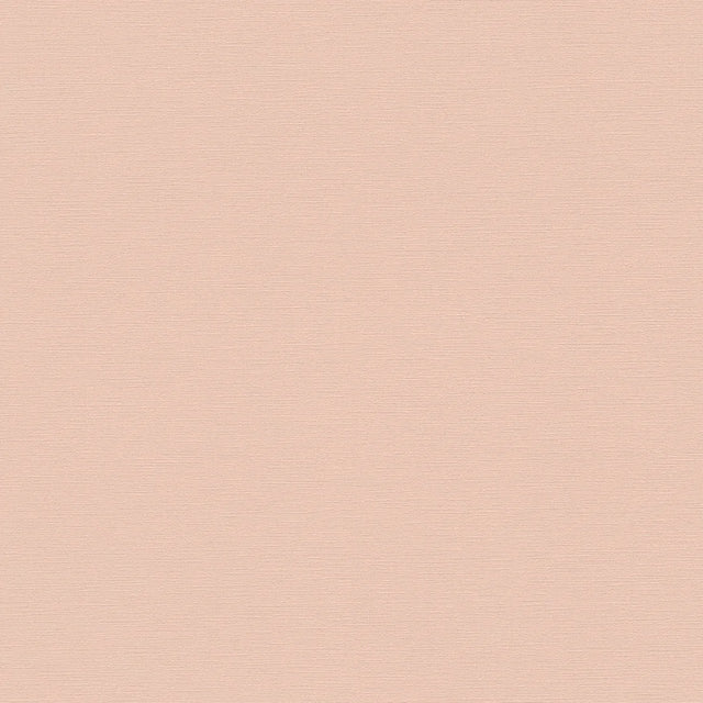Textured Linen Effect Wallpaper in Blush
