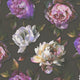 Painted Peonies Wallpaper in Multicolour