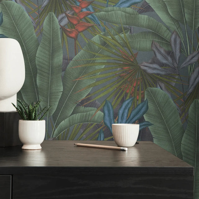 Jungle Luxe Wallpaper in Multicolour