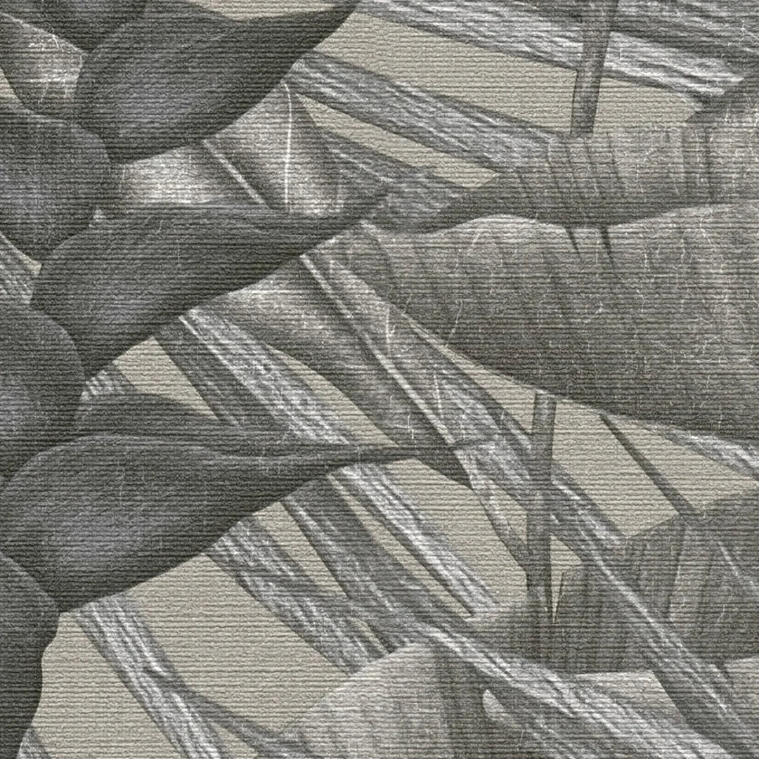 Jungle Luxe Wallpaper in Monochrome