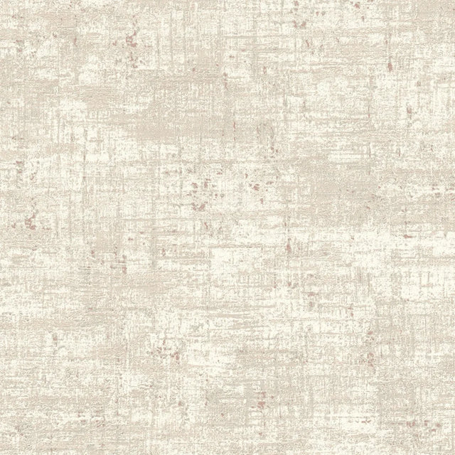 Woven Sands Wallpaper in Grey on Cream