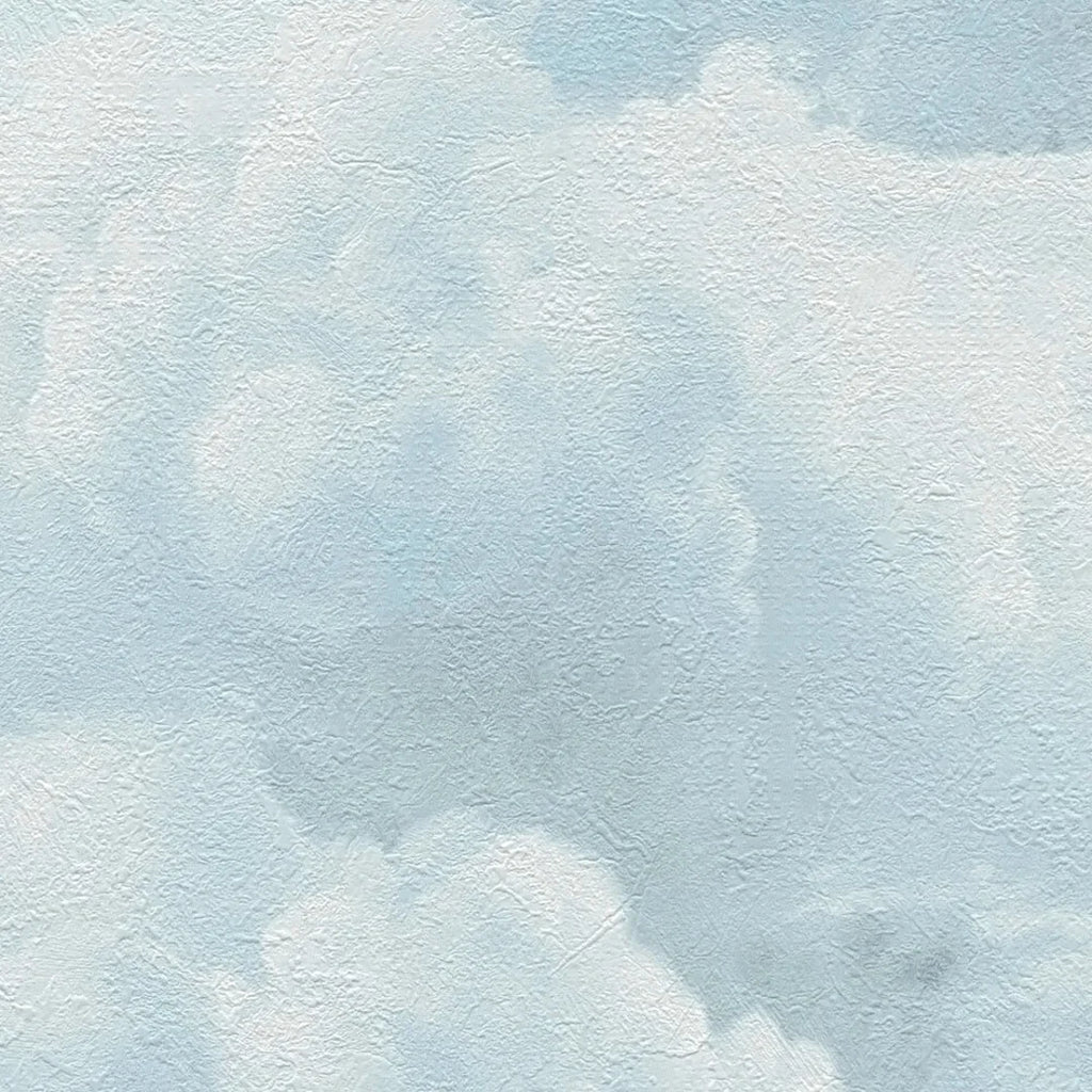 Cloudy Dreams Wallpaper in Blue