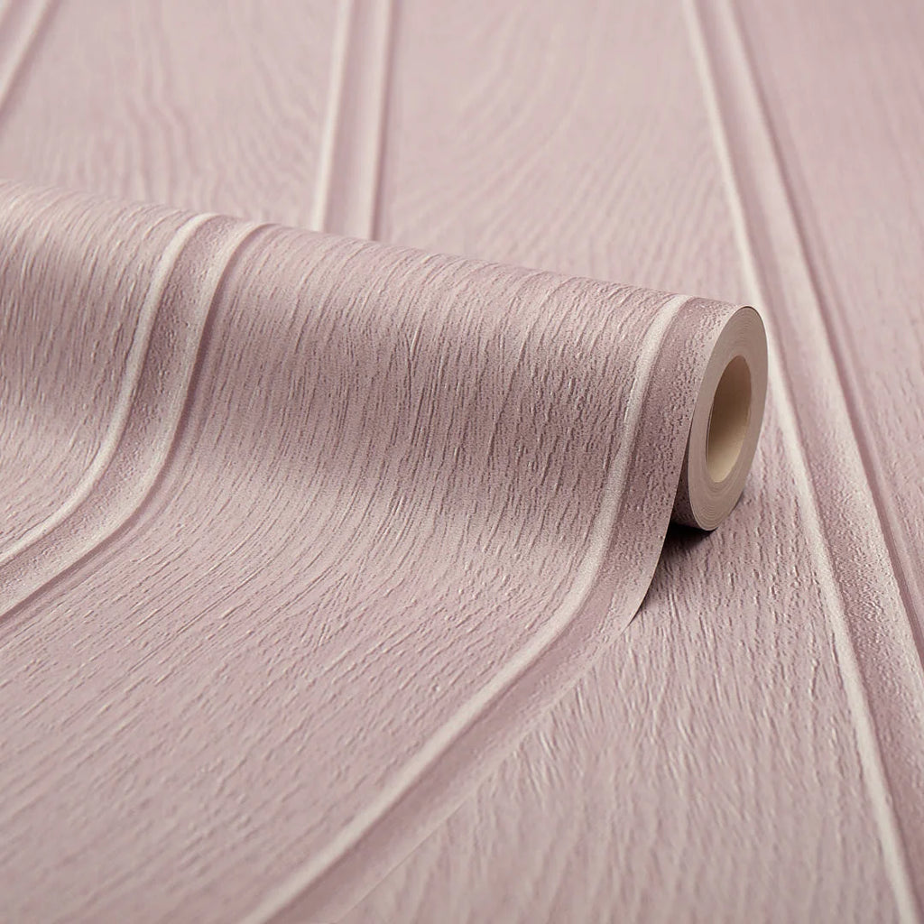 Beadboard Panel Wallpaper in Blush Pink – I Love Wallpaper